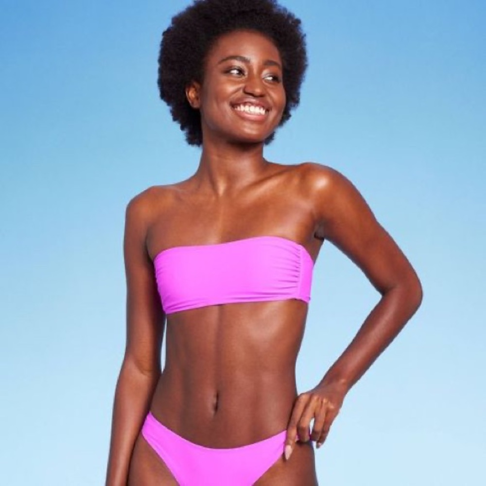 Pull Over Bandeau Bikini Top